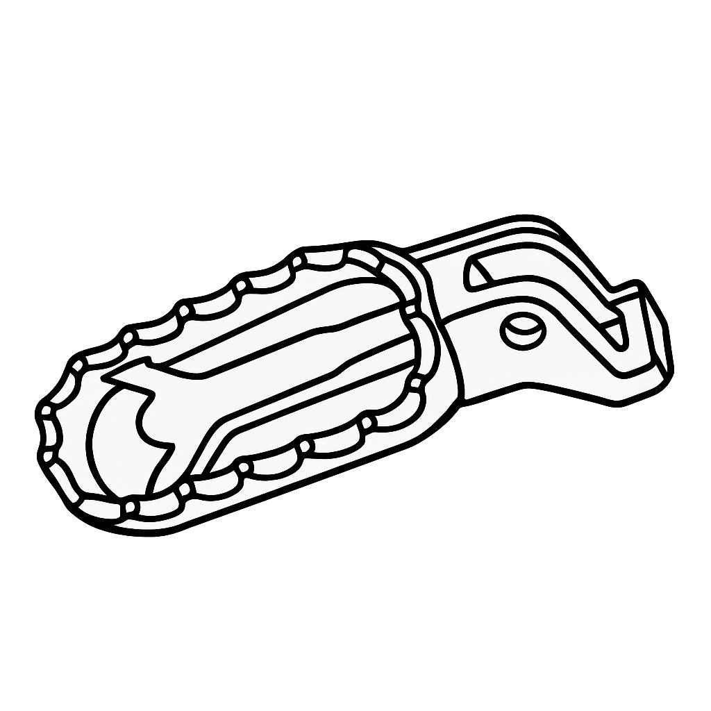 Footrest Standard Front Right